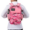 QT&QY 25L Military Tactical Backpacks For Women CCW Army Laser
