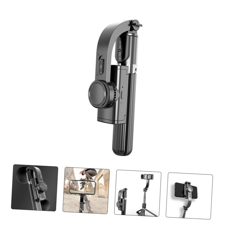 KICHOUSE Gimbal Stabilizer -Shake Selfie Stick Phone Tripod Stand Hand-held
