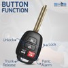 Smart Key Solution Key Fob Remote Replacement Fits for Toyota