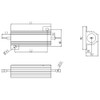 Yohii Wirewound Resistors 100 Watt 20 Ohm Aluminum Case Chassis