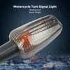 2Pcs Motorcycle Turn Signal Light Waterproof Super Bright for CB400