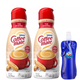Coffee-mate CoffeeMate Original Liquid Coffee Creamer 32 oz 2 pack w/ Bottle