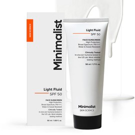 Minimalist SPF 50 Light Fluid Sunscreen