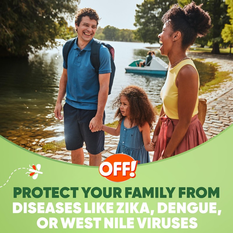 OFF! Deep Woods Insect Repellent Aerosol, Dry, Non-Greasy Formula, Bug