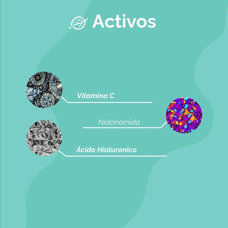 Trío Esencial Glow: Vitamina C + Niacinamida + Ácido Hialurónico