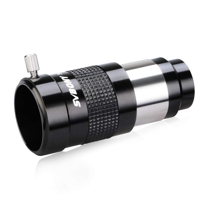 SVBONY 3X Barlow Lens, Fully-Multi Coated Achromatic Barlow Lens, 1.25