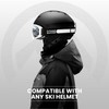 OutdoorMaster OTG Ski Goggles - Over Glasses Ski/Snowboard Goggles for