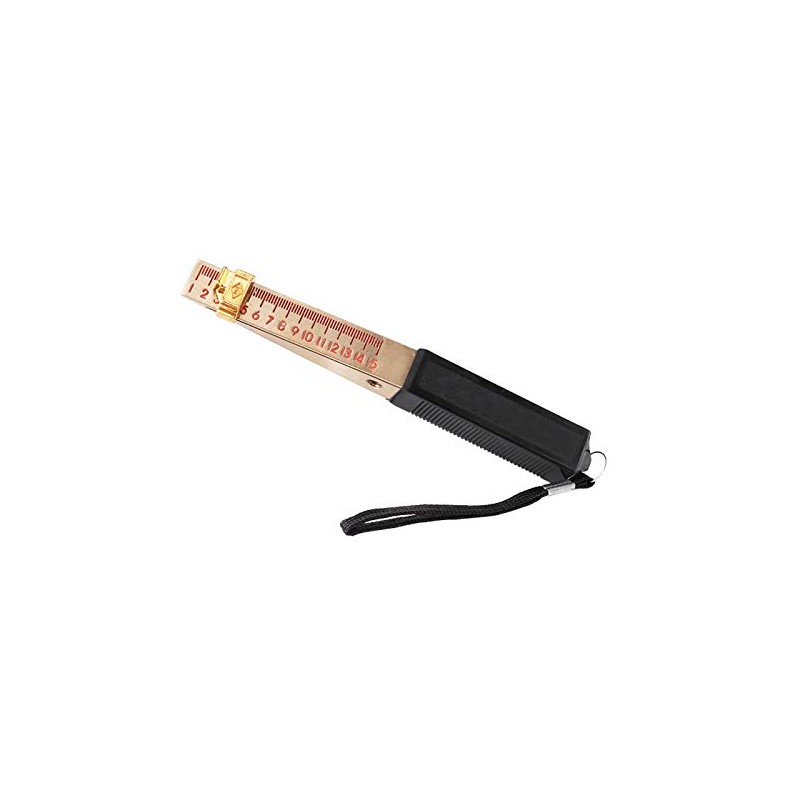 Taper Gauge 1-15 mm Stainless Steel Cone Welding Gauge Feeler