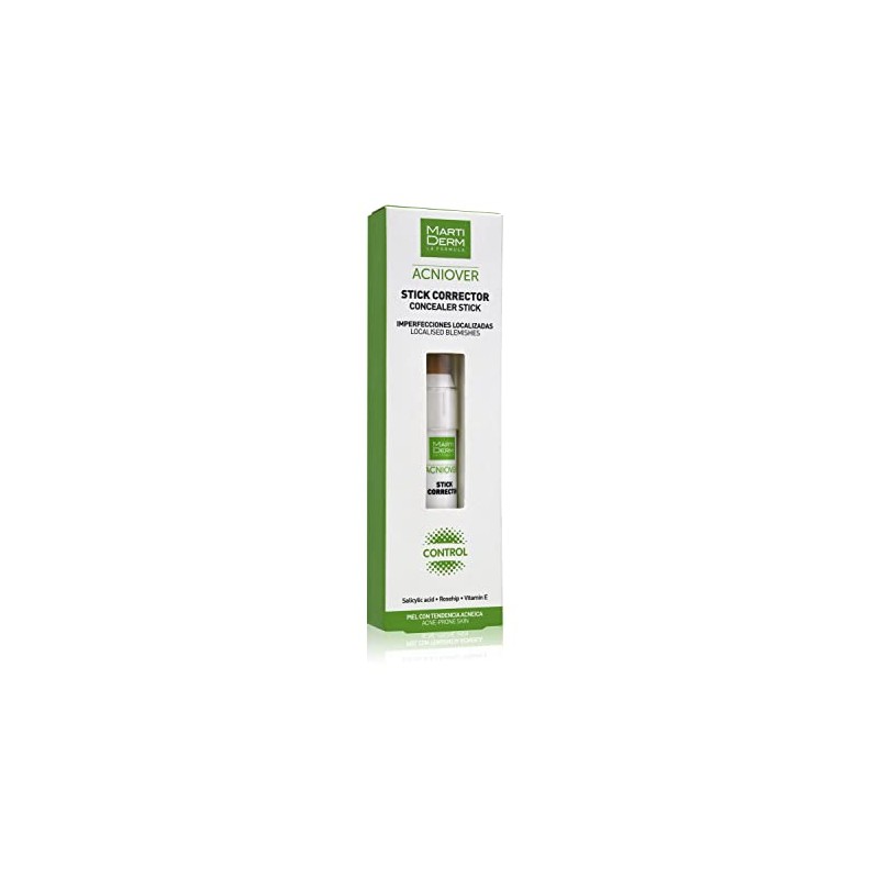 MartiDerm Acniover Stick Corrector Anti-imperfecciones. Camufla, reduce y seca imperfecciones