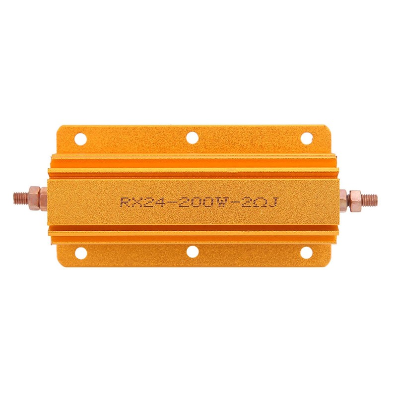 Resistor 200W 2R RX24 - Resistencia de aluminio para sensor