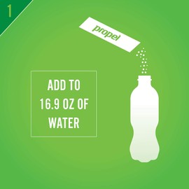 Propel Powder Packets Kiwi Strawberry With Electrolytes, 10 Count (Pack of 5)