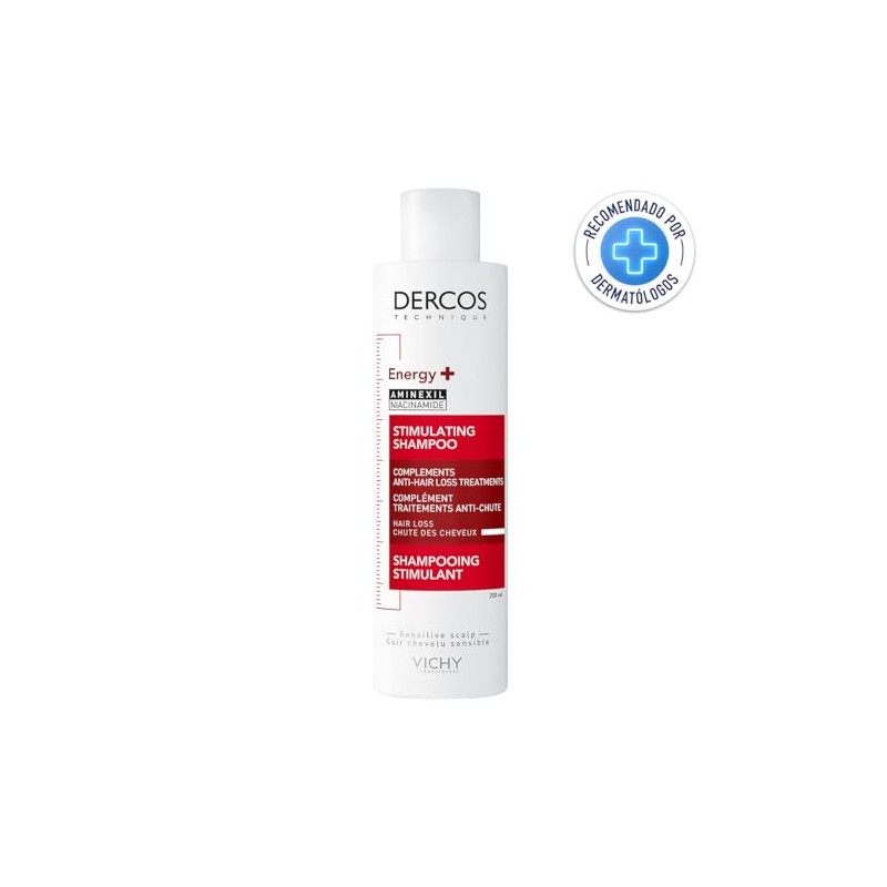 Shampoo Estimulante Anti-caída con Aminexil Vichy Dercos 200ml
