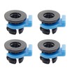 OFFILICIOUS Bowden Tube Clamp Pipe Clip Fixed 4mm For Metal