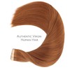 WENNALIFE Tape in Hair Extensions Human Hair 20pcs 50g 20