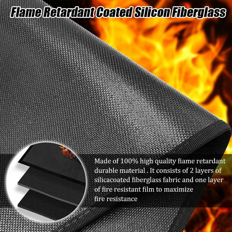 SKJJL Spark Protection Plate for Fireplace, Fireproof Mat Fireplace, Fireproof