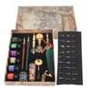 Feather Pen Set European Style British Retro Lacquer Stamp Dipped