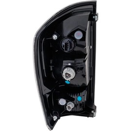 Garage-Pro Tail Light Compatible with Toyota Tacoma 2020-2023, with Black Sport Bezel, For TRD Pro and Nightshade Special Edition, Halogen, Passenger Side, CAPA