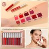10 Colores Lápiz Labial, Maquillaje de Larga Duración, Hidratante, Brillo