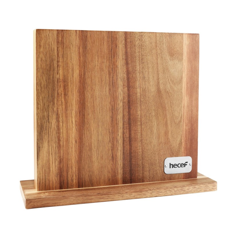 hecef Magnetic Knife Block Holder Rack Magnetic Stands with Strong