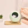 Mini Cute Kitten House Desktop LED Night Light Lamp Stepless