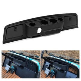 Kojem Golf Cart Dash Kit Compatible with 1995-2007 YAMAHA G14 G16 G19 G22 ELECTRIC Dashboard Cover Dash Cap Black