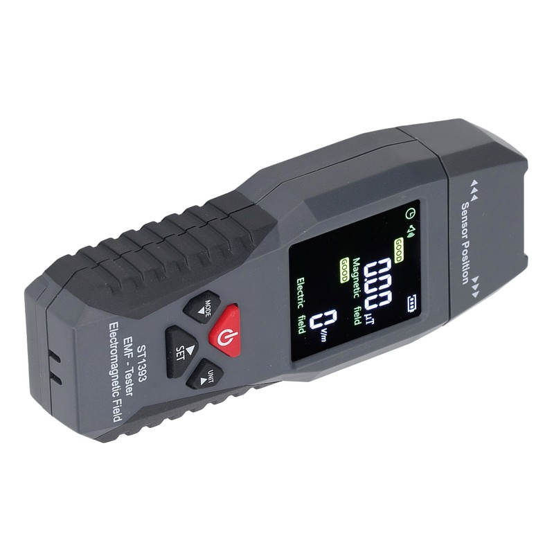 EMF Meter Handheld Electromagnetic Field Radiation Detector Digital LCD Portable