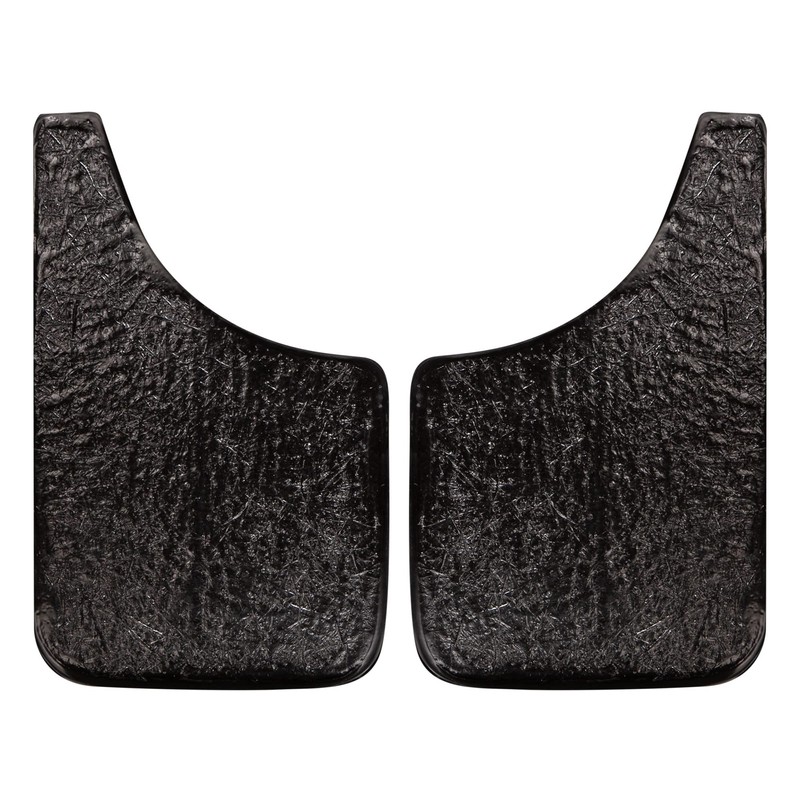 Plasticolor 000490R01 RAM White Logo Easy Fit 9"x15" Mud Guard