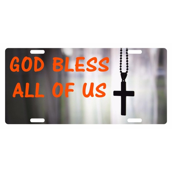 FAST SERVICE DESIGNS GOD BLESS ALL OF US Custom License