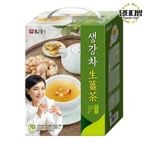 Mubae Damteo Ginger Tea 70 sticks / 무배 담터 생강차 70스틱