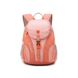 PORRASSO Hiking Backpack Daypack 15L Rucksack Lightweight Waterproof Backpack for Women Men Trekking Cycling Climbing Outdoor Sports Light Orange