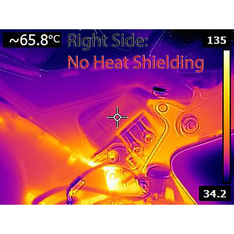 Ducati Spacers Ducati Streetfighter V4 Heat Shield Kit 2020+