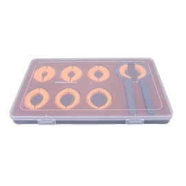 Professional Watch Remover Tool for Opening the Watch Ring Made of Alloy, Plastic Storage Box, Practical and Quick to Use