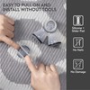 Aneaseit Chair Leg Sliders for Carpet - 8 pcs Clear