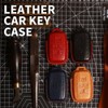 ontto Leather Car Key Case Cover Fits Discovery Defender LR2