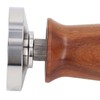 Coffee Tamper Separate Design Stainless Steel Ergonomic Wood Handle Portable