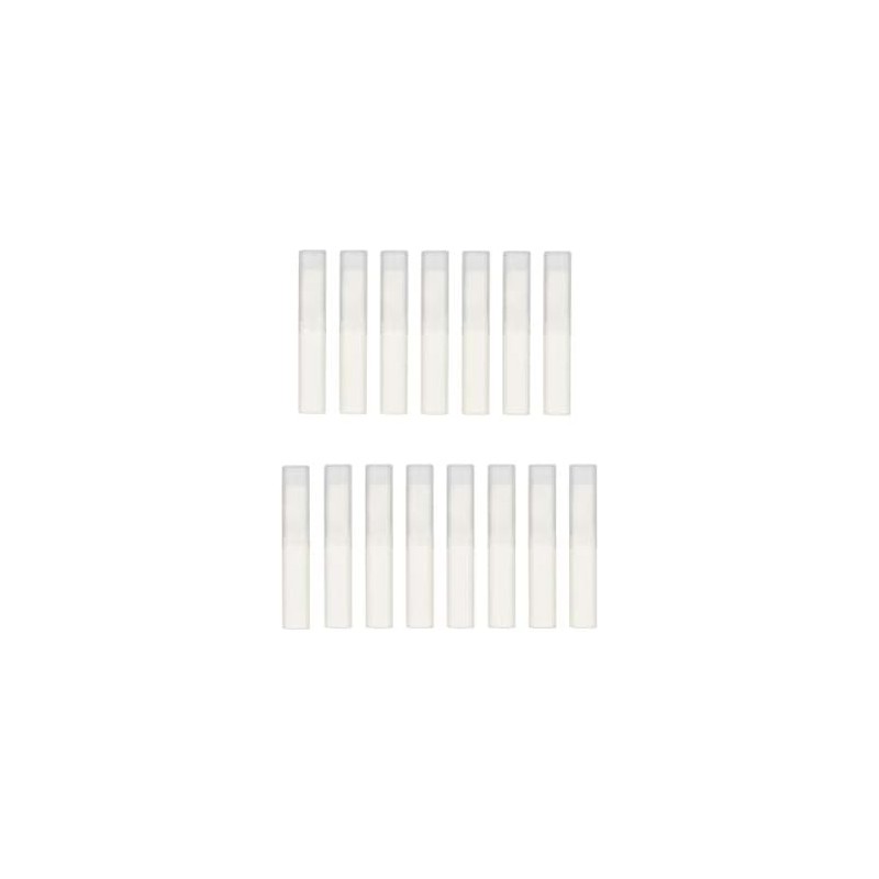 Tubos Rellenables de Pomada Labial 4g de Plástico, 15 Piezas