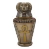 Ebros Ancient Egyptian Gods and Deities Hapi Canopic Jar Urn