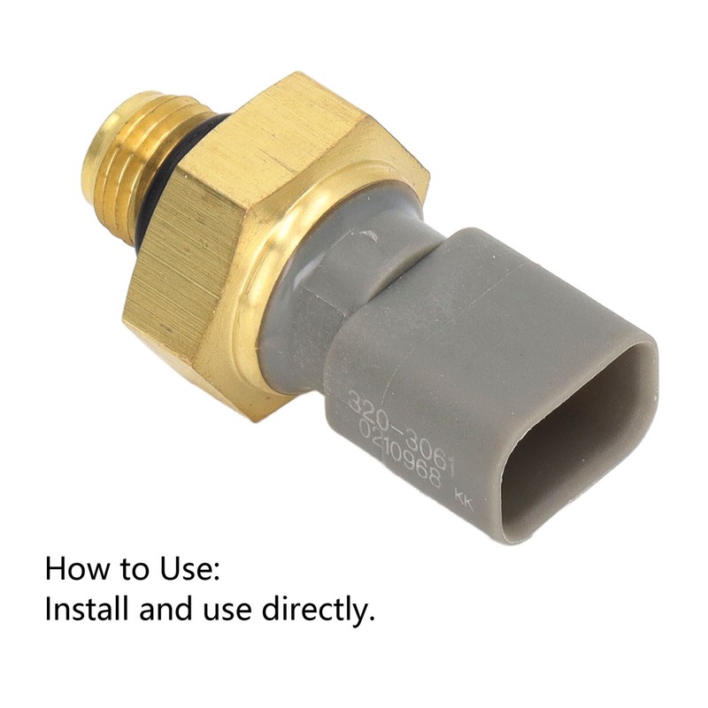 Oil Pressure Sensor Brass ABS Accessory Replacement Part 320‑3061 for