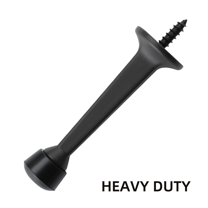 HOME MASTER HARDWARE 12-Pack Heavy Duty Solid Rigid Door Stop