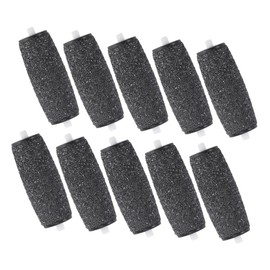 OHPHCALL 10pcs Foot Grinder Replacement Head Scrubbers Brushes Dead between Wisking Foot File Replacement Heads Rollers Remover Polisher Pedicure Tools for Feet Pedicure Supplies Frosted
