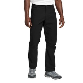 Eddie Bauer Men's Water-Repellent UPF 50+ Stretch Tech Pant (as1, Waist_Inseam, Numeric_38, Numeric_30, Regular, Regular, Black)
