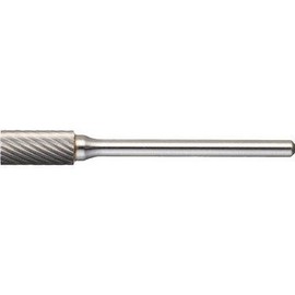 TRUSCO TB3B064S Carbide Bar, Bullet Type, Diameter 0.25 x Blade Length 0.5 x Shaft 0.12 inches (6.4 x 13 x 3 mm) Single Cut