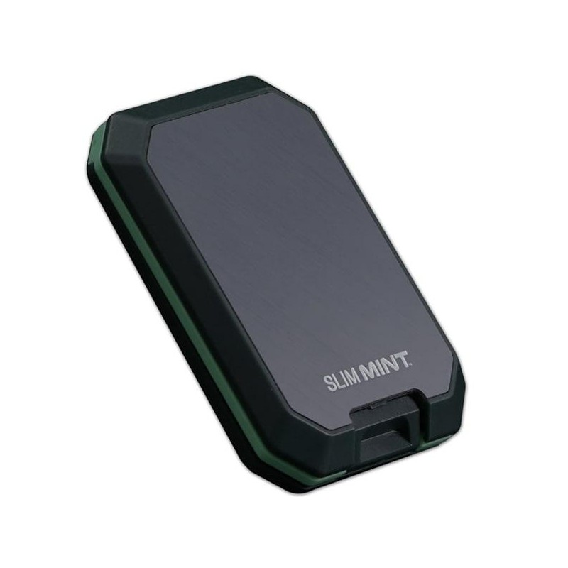 Bulbhead Slim Mint RFID Blocking Wallet, Rigid Aluminum Minimalist Wallet