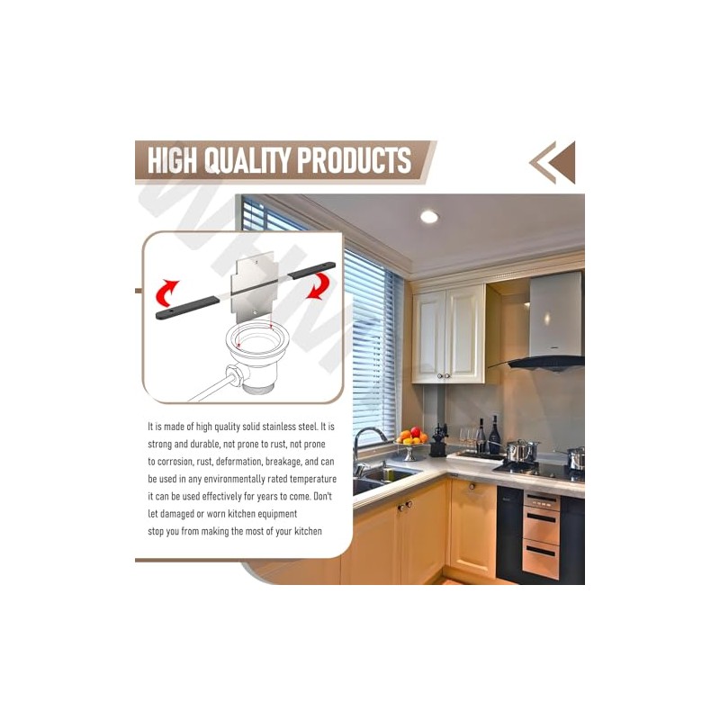 Waste Drain Tool for 3 Tier Sink in Commercial Kitchens,