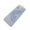 Accod Aluminum Alloy Ruler Set Math Ruler Geometry Tool Set