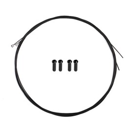 CNC Teflon Bike Shifter Cable 2500mm， Mountain Bike Derailleur Cable for MTB/Road Bike,2pcs