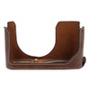 Mugast Camera Case Cover,PU Leather Half Body Shell Protector with