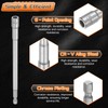 sourcing map Nut Driver Drill Bit 6mm Metric Impact Socket
