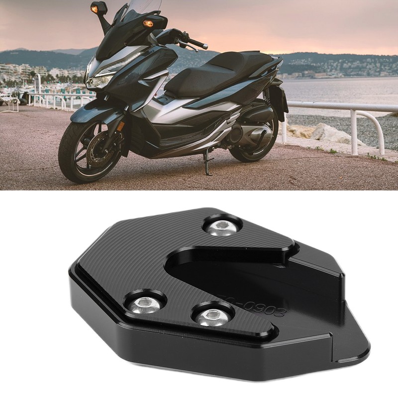 Motorcycle Kickstand Side Stand Extension Plate Replacement for Forza300 Forza250