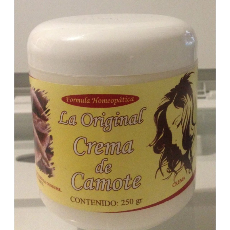 Crema De Camote La Original Fórmula Homeopatía